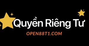 Quyền riêng tư open88